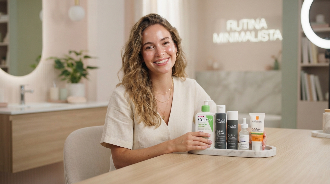 Reduje mi Rutina de Skincare a 4 Productos y mi Piel lo Agradeció