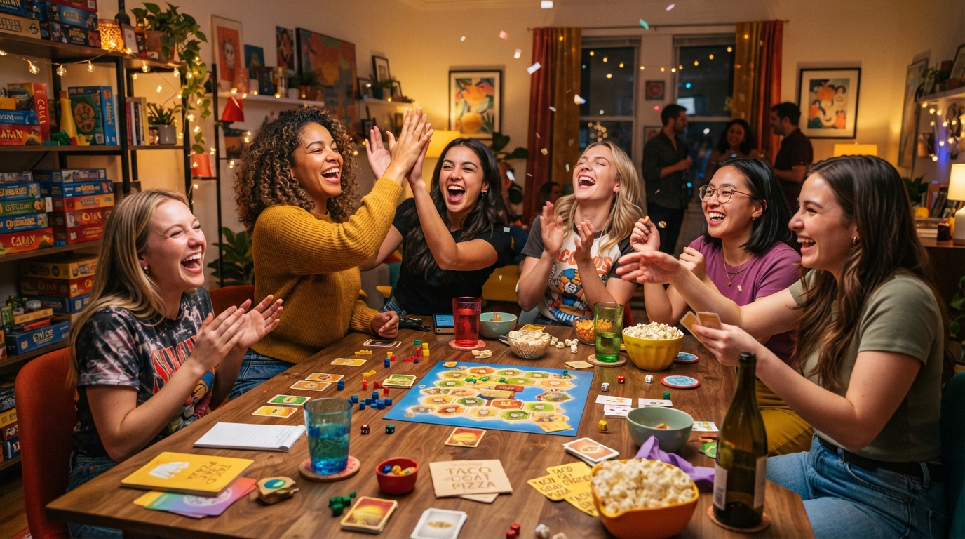 Organicé una Noche de Juegos de Mesa con Amigas y Esto Fue lo que Aprendí