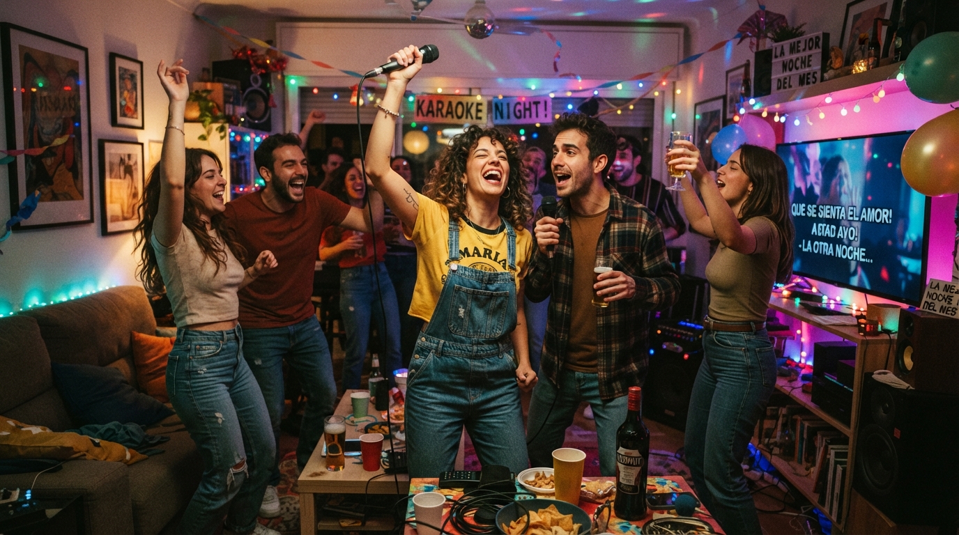 Organizamos un Karaoke Casero y Terminó Siendo la Mejor Noche del Mes