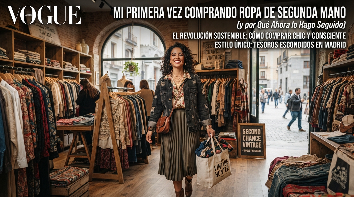 Mi Primera Vez Comprando Ropa de Segunda Mano (y por Qué Ahora lo Hago Seguido)