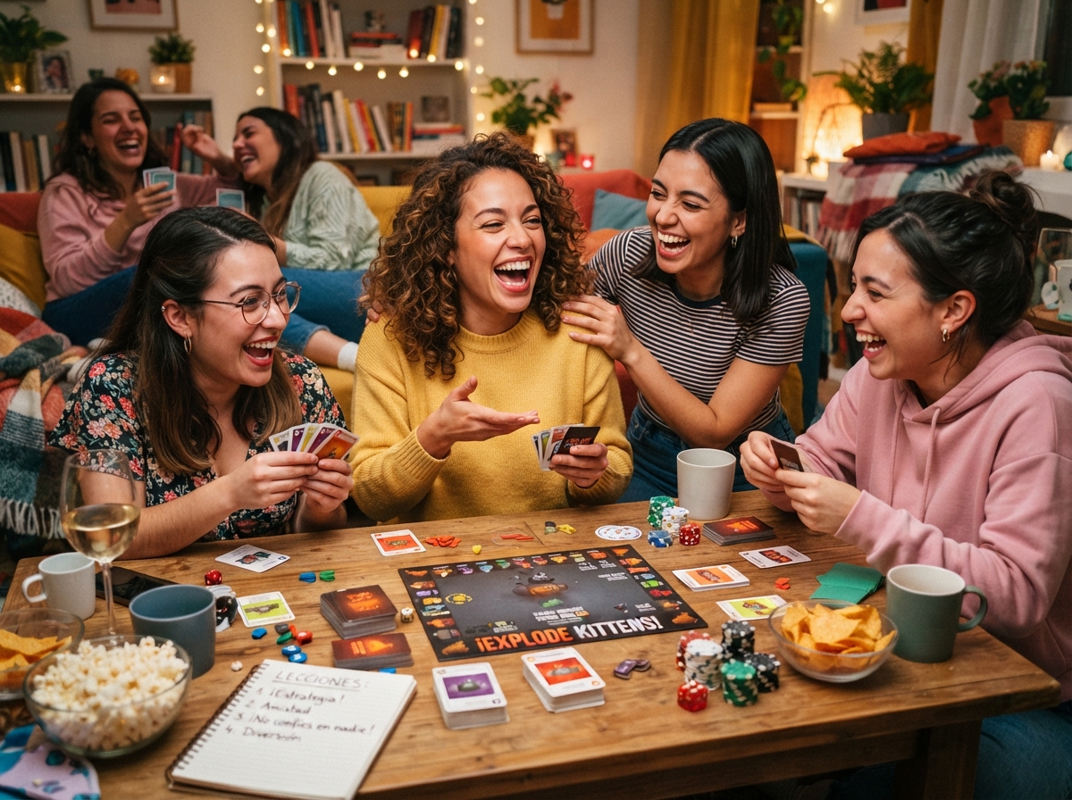 Detalles de Organicé una Noche de Juegos de Mesa con Amigas y Esto Fue lo que Aprendí