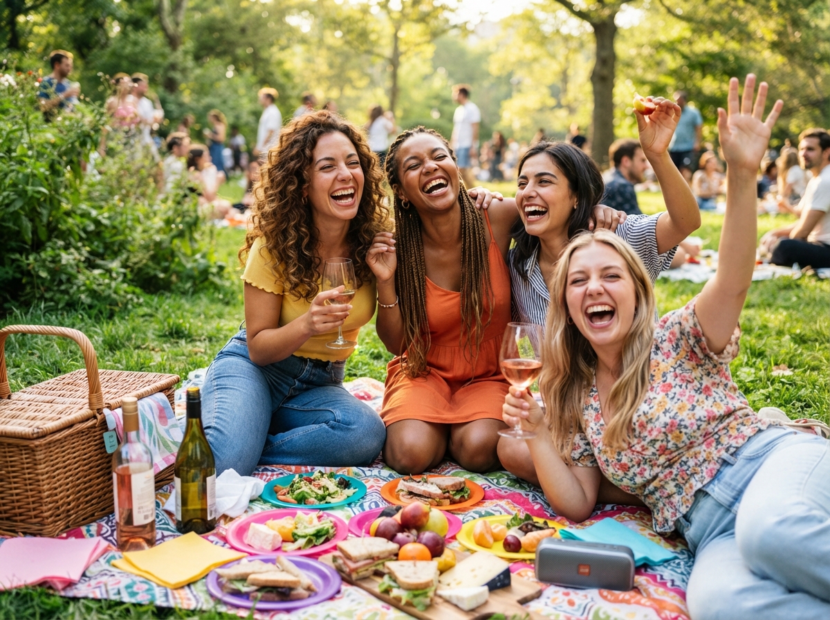 Detalles de Cómo Organicé un Picnic con Amigas que Salió Mejor de lo Esperado