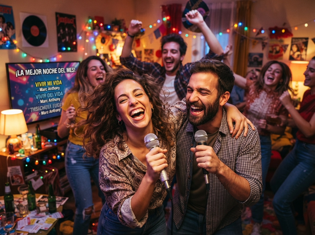 Detalles de Organizamos un Karaoke Casero y Terminó Siendo la Mejor Noche del Mes