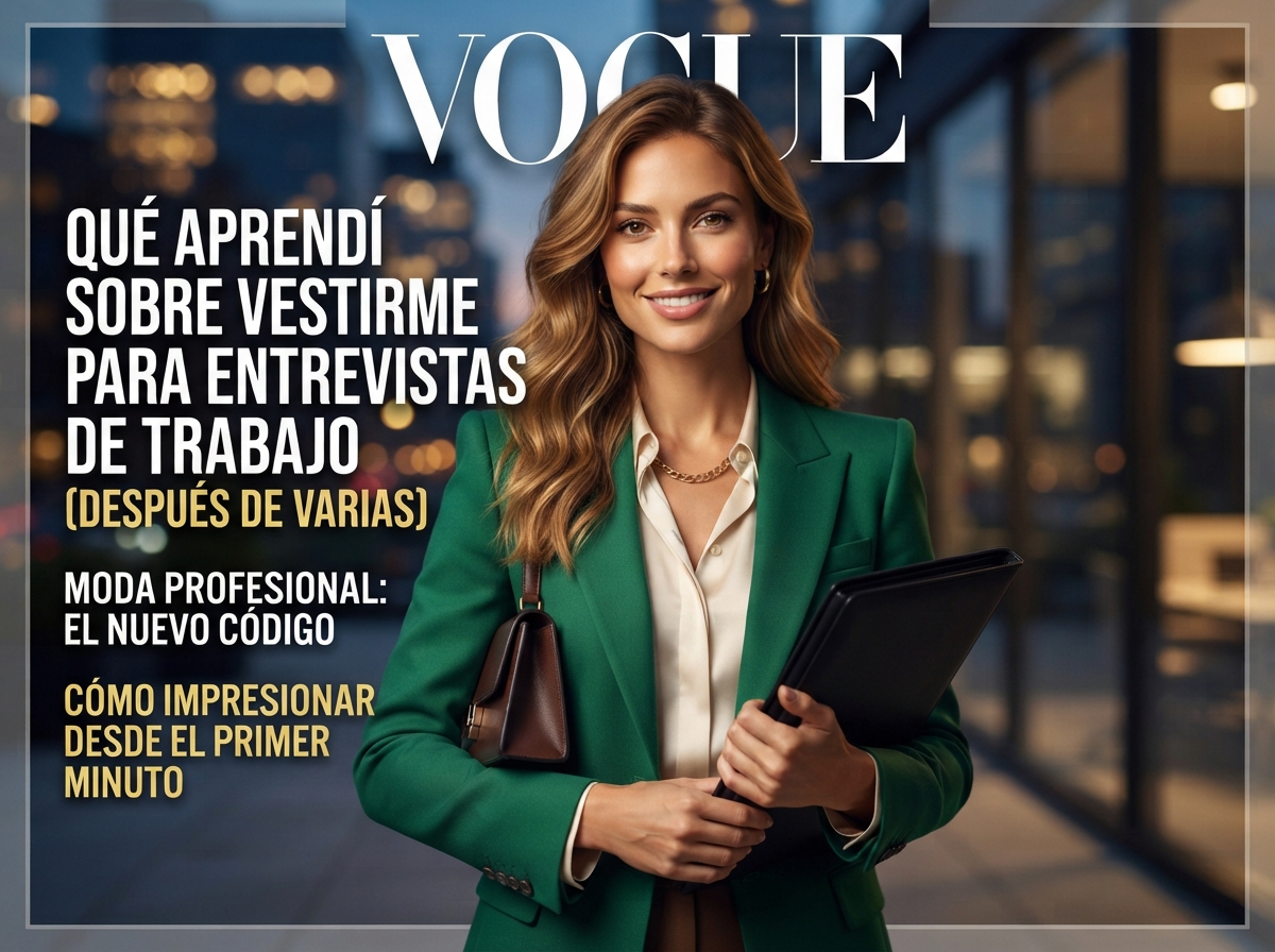 Detalles de Qué Aprendí sobre Vestirme para Entrevistas de Trabajo (Después de Varias)