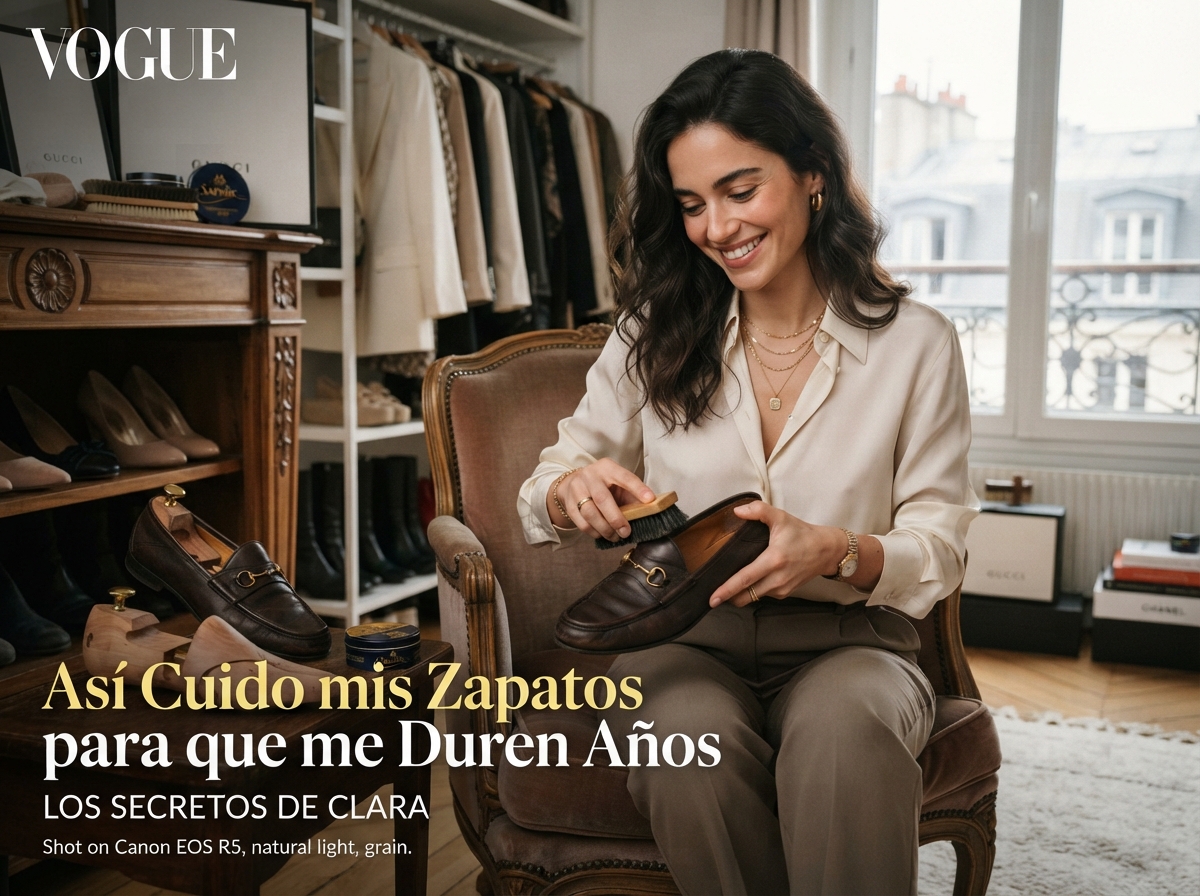 Detalles de Así Cuido mis Zapatos Favoritos para que me Duren Años
