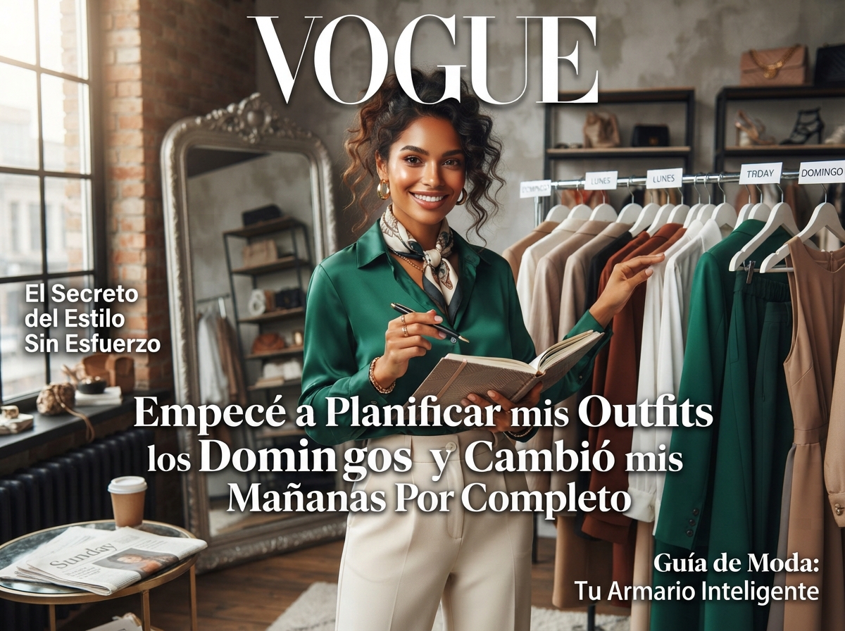 Detalles de Empecé a Planificar mis Outfits los Domingos y Cambió mis Mañanas Por Completo